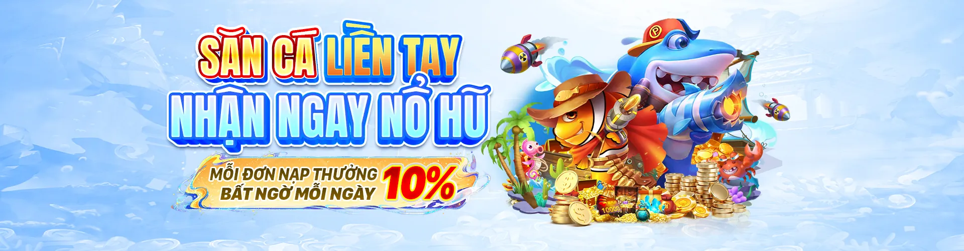 Trò chơi Bắn Cá 68gb Nổ Hũ với đồ họa đại dương sống động
